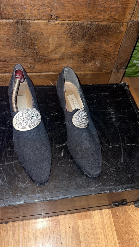 Vintage Saxone shoes with sparkle - Vinted