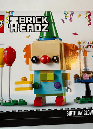 Lego brickheadz clearance birthday clown