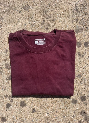T-Shirt Bordeaux Carhartt, marke: Carhartt, zustand: Neu, größe: L, 16,00 €, 17,50 € inklusive Vinted-Käuferschutz