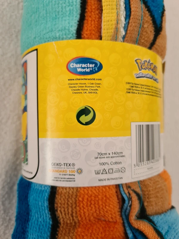 Serviette Pokemon neuve - photo numéro 3