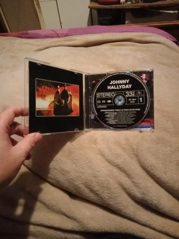 Johnny Hallyday album pavillon de paris porte de pantin Vinted