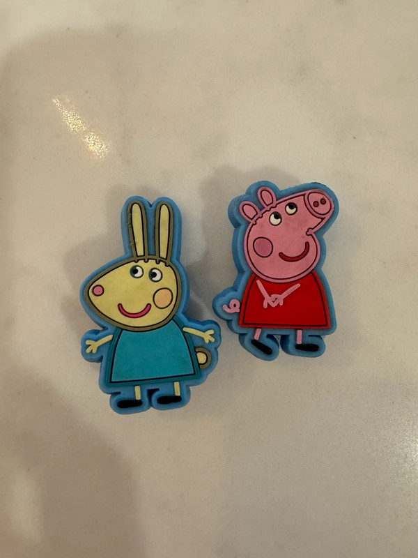 Peppa Pig charms for Crocs