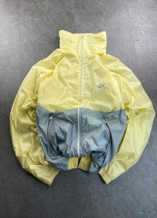 Veste track jakcet coupe vent adidas Y2K jaune/grise taille M oversize bomber vintage, marque: adidas, état: Très bon état, taille: M, 35,00 €, 37,45 € Protection acheteurs incluse