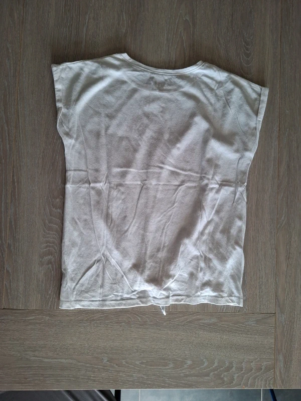 Tee-shirt blanc 12 ans - photo numéro 3