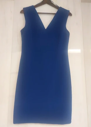 Vestido azul tela rayasfinas otoman fino , marque: Mango, état: Très bon état, taille: M / 38 / 10, 5,00 €, 5,95 € Protection acheteurs incluse