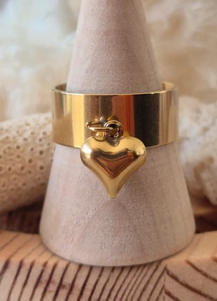 Bague breloque acier inoxydable ajustable, marque: Boutique Bohéme, état: Très bon état, taille: Ajustable, 10,00 €, 11,20 € Protection acheteurs (Pro) incluse