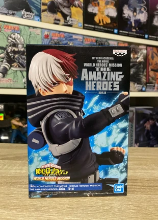 Figurine : Shoto Todoroki - The Amazing Heroes (NEUVE) The Movie  / banpresto Bandai, marke: Banpresto, zustand: Neu, mit Etikett, größe: Frühchen, bis 44, 24,99 €, 26,94 € beinhaltet Vinted-Käuferschutz Pro