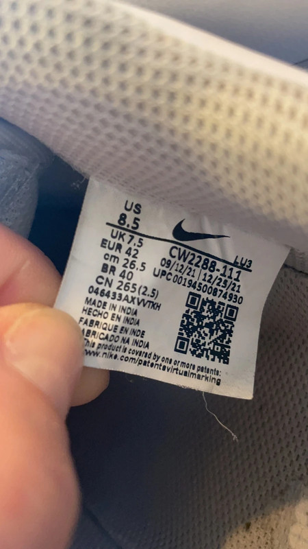 Nike air force 1 white india shop