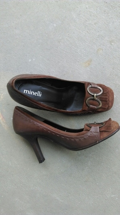 Chaussures en cuir Minelli Taille 38 1