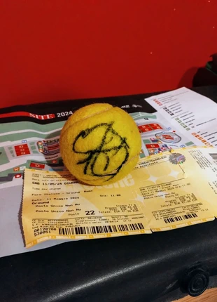 Pallina da tennis con la firma di Alex De Minaur, marke: Babolat, zustand: Neu, mit Etikett, 14,00 €, 15,40 € inklusive Vinted-Käuferschutz