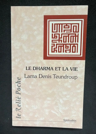 Le Dharma et la Vie – Lama Denis Teundroup – Enseignements bouddhistes & spiritualité du quotidien, zustand: Sehr gut, 3,00 €, 3,85 € inklusive Vinted-Käuferschutz