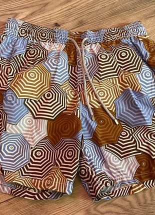 maillot de bain vilebrequin XXL marron et bleu parasol avec son sachet, marque: Vilebrequin, état: Très bon état, taille: XXL, 70,00 €, 74,20 € Protection acheteurs incluse