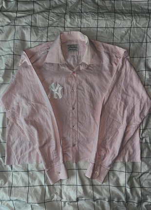 Chemise boxy fit New York yankees streetwear Y2k, brand: New York Yankees, condition: Very good, size: L, €33.00, €35.35 includes Buyer Protection