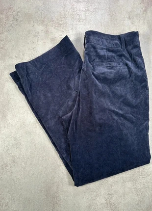 Pantalon Vintage En Velours Côtelé / Corduroy Coldwater Creek bleu nuit taille 16, brand: Vintage Dressing, condition: Very good, size: XXXL / 46 / 18, €14.00, €15.40 includes Buyer Protection Pro