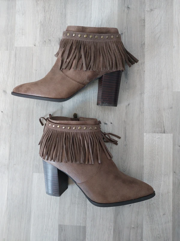 Bottines Marron 100% cuir
