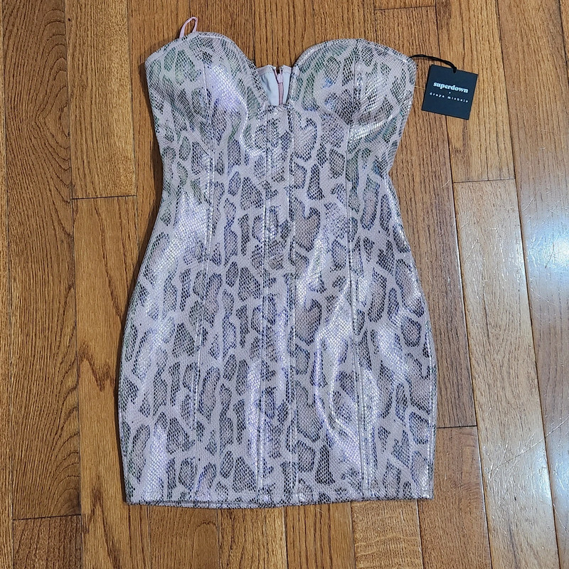 NWT Superdown Ciera Corset Mini Dress 1