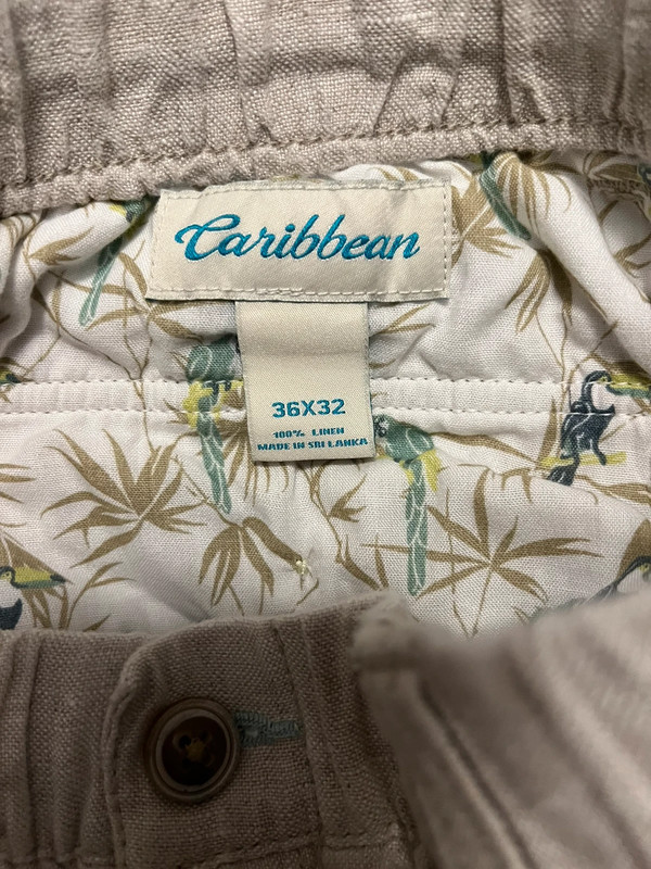 Caribbean Men’s Linen Pants | Vinted