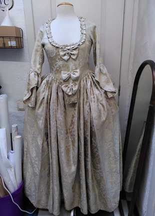 Rococo baroque dress robe halloween carnaval cosplay, marque: Cadavre Exquis couture, état: Très bon état, taille: M / 38 / 10, 90,00 €, 95,20 € Protection acheteurs incluse