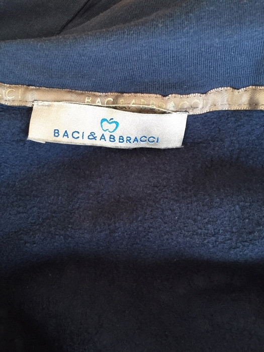 Sweat-shirt Baci & Abracci blue marine  4