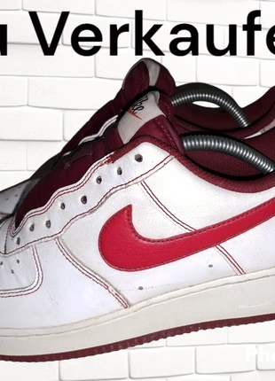 Nike AirForce 1 low. white team red, brand: Nike, condition: Very good, size: 7.5, £19.08, £20.73 includes Buyer Protection