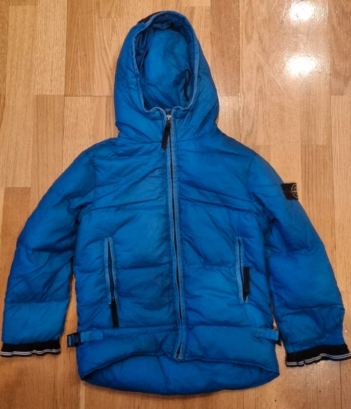 Boys age 5 6 Winter Stone Island puffer jacket