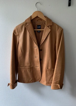 Veste cuir beige, brand: GAP, condition: Very good, size: S / 36 / 8, €25.00, €26.95 includes Buyer Protection