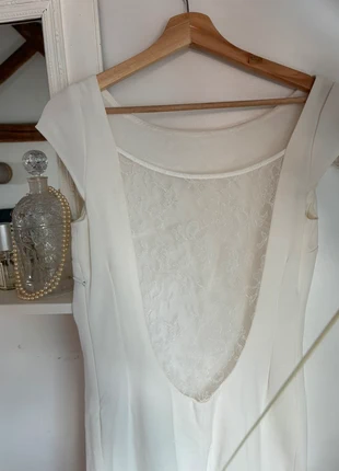 Robe blanche ba&sh, merk: Ba&sh, staat: Heel goed, maat: S / 36 / 8, € 40,00, € 42,70 inclusief Kopersbescherming