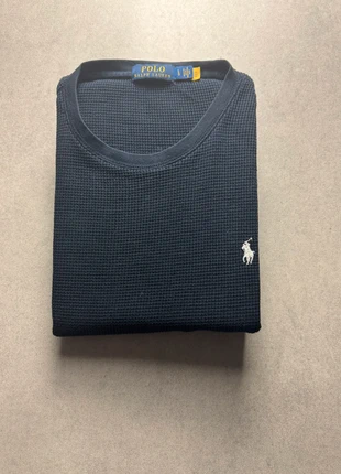 Pull Ralph Lauren marine logo brodé Taille L (Unisexe), marca: Ralph Lauren, estado: Muito bom, tamanho: L, €28.00, €30.10 inclui Proteção do Comprador Pro