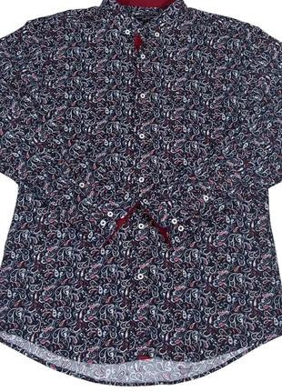 Chemise Tommy Hilfiger à motifs cachemire bleu marine, rouge et blanc | Taille XL, marque: Tommy Hilfiger, état: Très bon état, taille: S, 9,00 €, 10,15 € Protection acheteurs incluse
