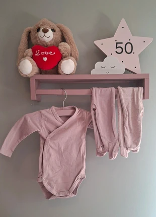 Setje, marque: Zeeman, état: Très bon état, taille: Jusqu'à 1 mois / 50 cm, 3,00 €, 3,85 € Protection acheteurs incluse