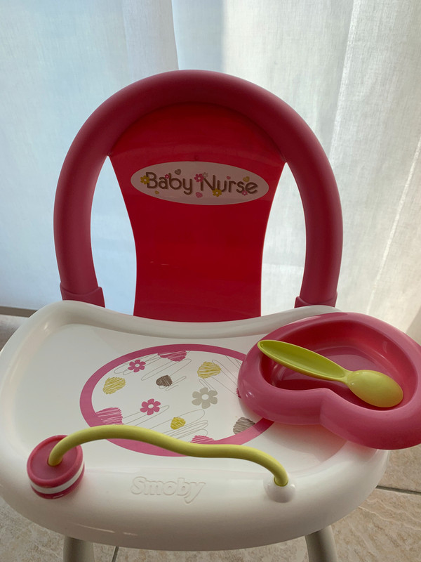 Smoby - Baby Nurse - Chaise Haute