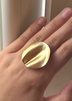 Bague ajustable rond dorée tendance, marca: Tendance, estado: Muito bom, tamanho: Ajustável, €5.29, €6.25 inclui Proteção do Comprador