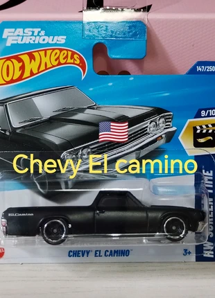 🔥Hotweels🔥El Camino 🇺🇲, brand: Hot Wheels, condizioni: Nuovo con cartellino, taglia: Taglia unica, €3.00, €3.85 include la Protezione acquisti