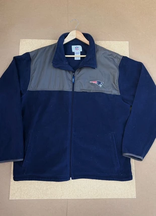 🇺🇸 Patriots NFL Polaire Vintage 90’s Full Zipp Logo Brodé Bleu Marine Retro Taille XL, marque: NFL, état: Très bon état, taille: XL, 42,00 €, 44,80 € Protection acheteurs incluse