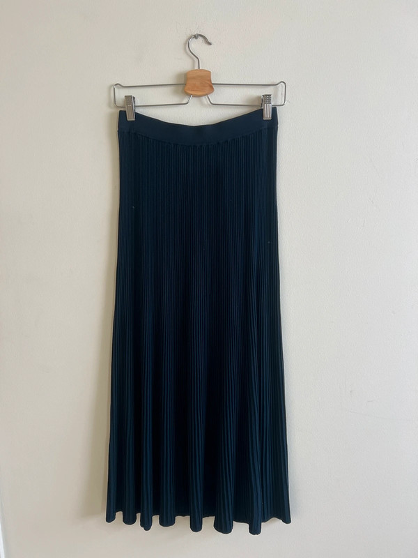 Stefanel Maxi Blue Skirt 1