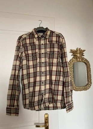 Chemise homme à carreaux , marca: Selected, estado: Muito bom, tamanho: M, €5.00, €5.95 inclui Proteção do Comprador
