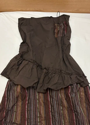 beautiful y2k japandi skirt, marque: MACHIN CHOSE, état: Très bon état, taille: XL / 42 / 14, 11,00 €, 12,25 € Protection acheteurs incluse