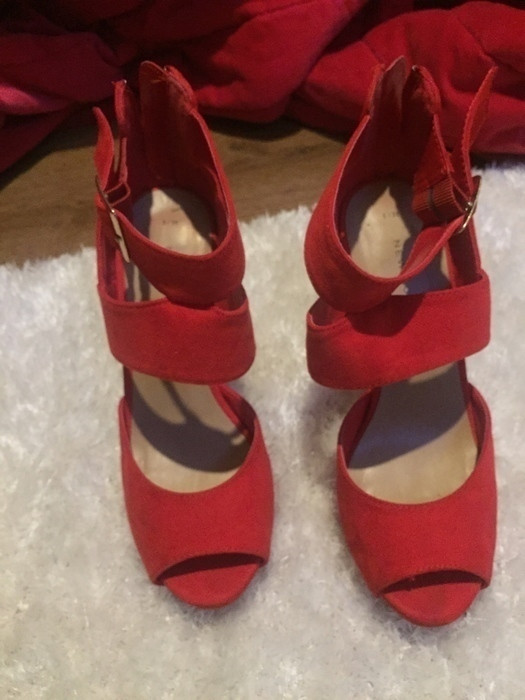 Chaussures rouge de new look 2