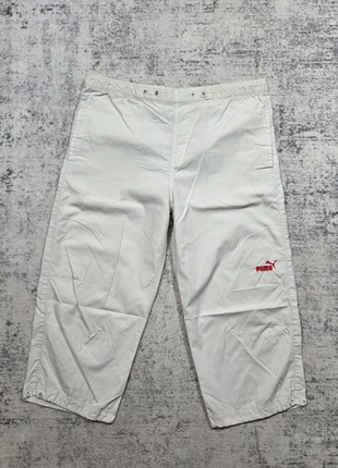 👟 Pantacourt Puma M Blanc Logo Rouge Vintage Y2K, marque: Puma, état: Très bon état, taille: M, 24,99 €, 26,94 € Protection acheteurs (Pro) incluse