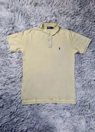 Polo vintage Ralph Lauren Jaune Logo Brodé USA Slim Fit Style 90s, marque: Ralph Lauren, état: Très bon état, taille: M, 16,00 €, 17,50 € Protection acheteurs (Pro) incluse