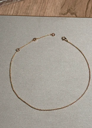 Gold necklace with hallmark and detailed logo, brand: GOLDEN, condition: New without tags, £50.00, £53.20 includes Buyer Protection