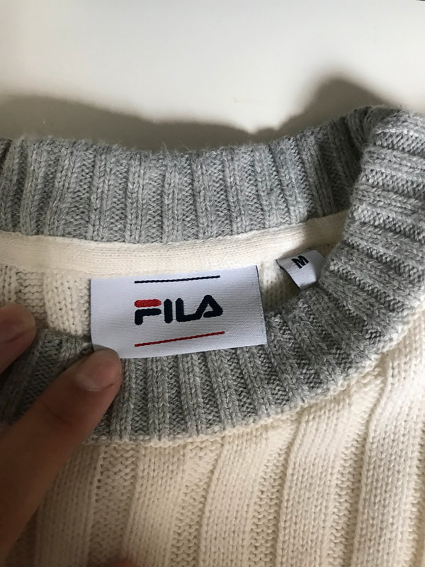 Pull sale fila argent