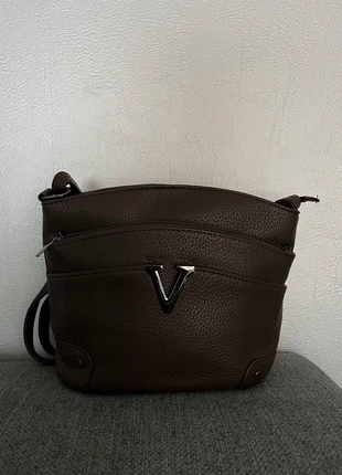 Sac à bandoulière réglable « Lucie » Marron foncé, état: Neuf avec étiquette, 10,00 €, 11,20 € Protection acheteurs (Pro) incluse