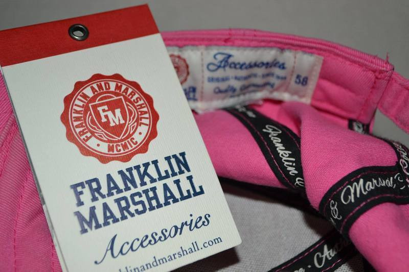 Casquette rose Franklin & Marshall 4