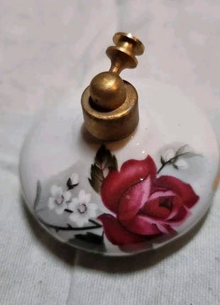 Small Atomiser Bavarian Porcelain Print of Pink Rose., brand: West Germany, condition: Good, £2.99, £3.84 includes Buyer Protection