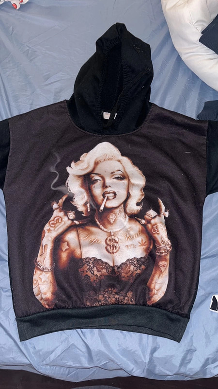 Marilyn monroe pullover hoodie shop