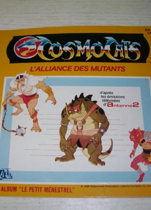 Vintage Thundercats Cosmocats comic French language 1986, merk: ThunderCats, staat: Goed, maat: Universeel, € 15,00, € 16,45 inclusief Kopersbescherming