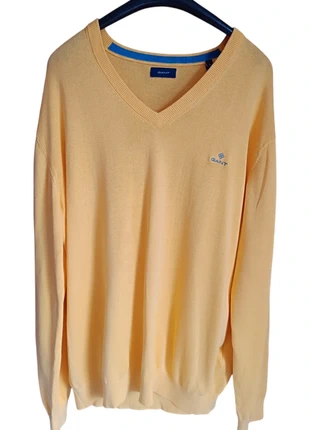 Pullover giallo Ganta Taglia XL unisex, marke: GANT, zustand: Neu, größe: XL / 42 / 14, 25,00 €, 26,95 € inklusive Vinted-Käuferschutz
