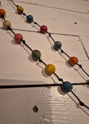 Lange ketting, kraaltjes, staat: Heel goed, € 6,50, € 7,53 inclusief Kopersbescherming