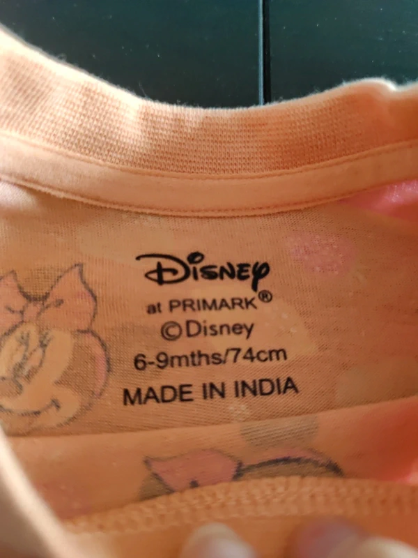 T shirt Disney 6-9mois - photo numéro 3